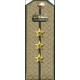 Погоны Инженер-капитана НКПС, обр. 1943 г..